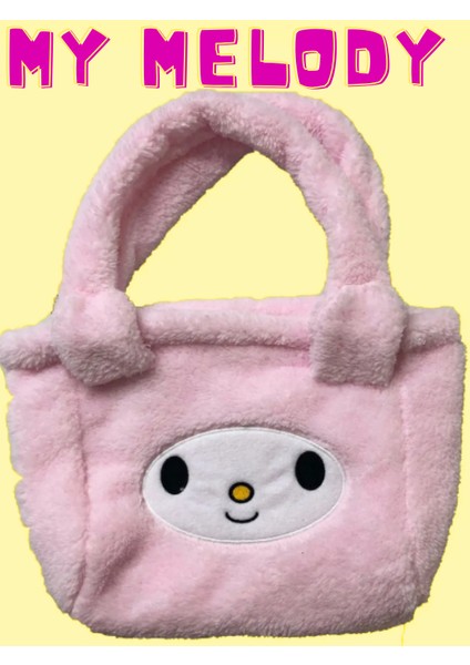My Melody Çanta, Kuromi Kawaii, Cinnamoroll, Hello Kitty, Peluş Anime Sanrio Çocuk Genç Yastık