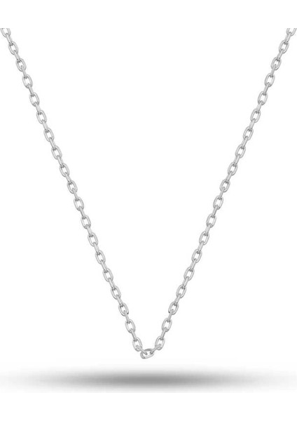 Gümüş 0.40 Mikron 60 cm Forse Zincir