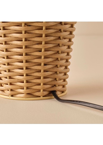 Carbis Rattan Abajur Naturel (10 x 20 cm )