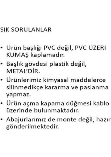 Balance Krom Kaplama Özel Tasarım Metal Abajur - Gri fırsatları