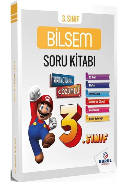 3. Sınıf Bilsem Çözümlü Soru Kitabı