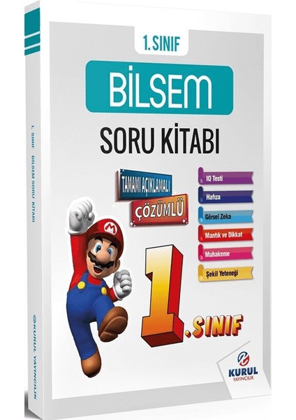 1. Sınıf BİLSEM Çözümlü Soru Kitabı