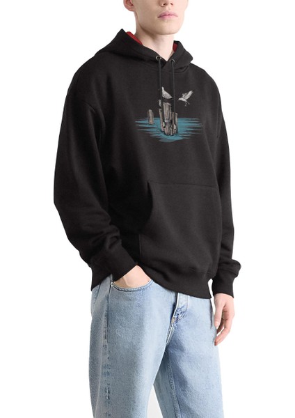 Doğaya Dönüş Tasarım Kapşonlu Sweatshirt,tasarım Sweatshirt Hoodie modelleri