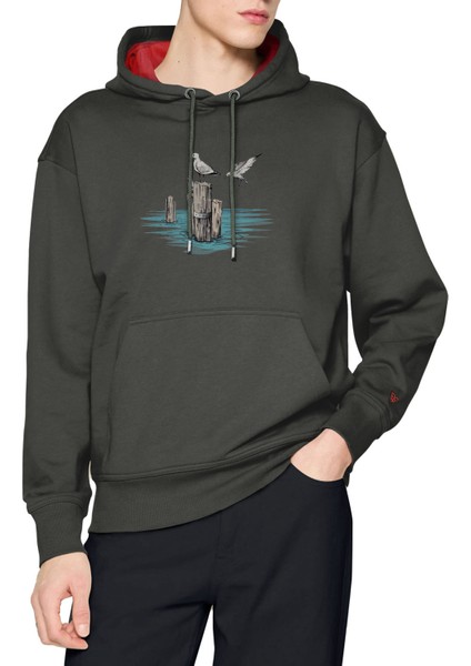 Doğaya Dönüş Tasarım Kapşonlu Sweatshirt,tasarım Sweatshirt Hoodie fiyatları
