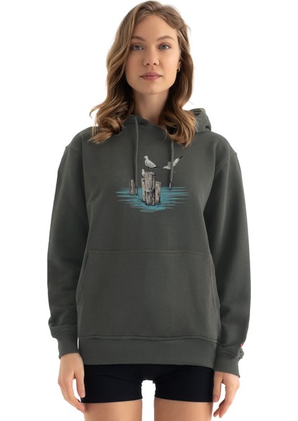 Doğaya Dönüş Tasarım Kapşonlu Sweatshirt,tasarım Sweatshirt Hoodie fırsatları