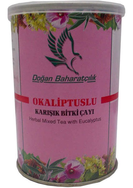 Okaliptuslu Karışık Bitkisel Çay Teneke Kutu 100 gr