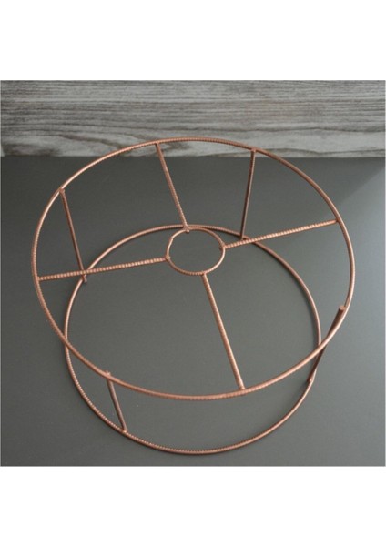 Eskiltme Renk Abajur Şapkası Teli 4 mm Kalınlık 30 cm Çap