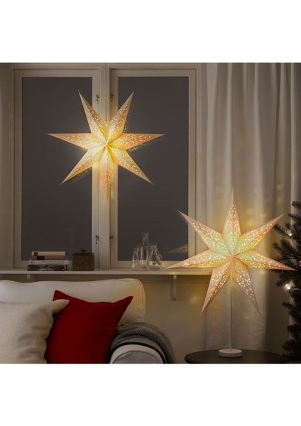 Strala 70 cm Dantel Motifli Abajur Başlığı Sarkıt Lamba Masa Lambası Başlık fırsatları