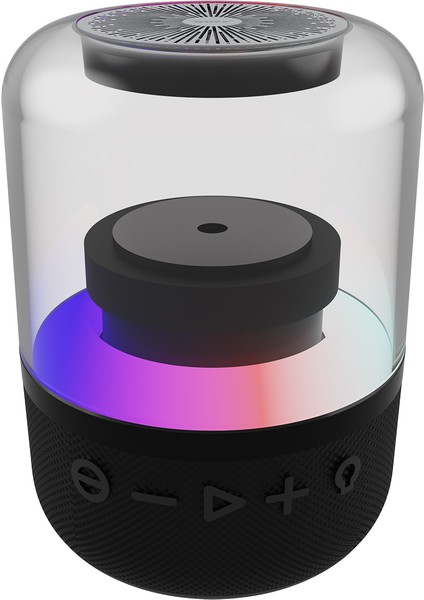 Buff BF24 Surround 360 Rgb Bluetooth Hoparlör Siyah