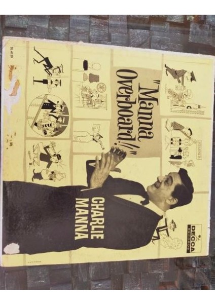 1961 Amerikan Baskı Charlie Manna 33 Lp