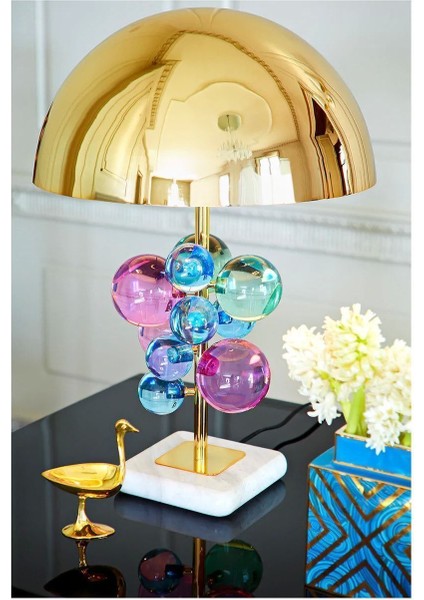 Renkli Bubble Abajur