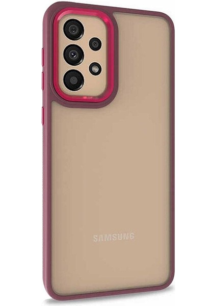 Samsung Galaxy A13 Nilcs Kılıf Kırmızı