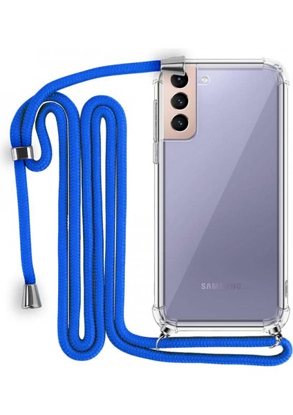 Samsung Galaxy S21 Plus Boyun Askılı Şeffaf Tank Kılıf