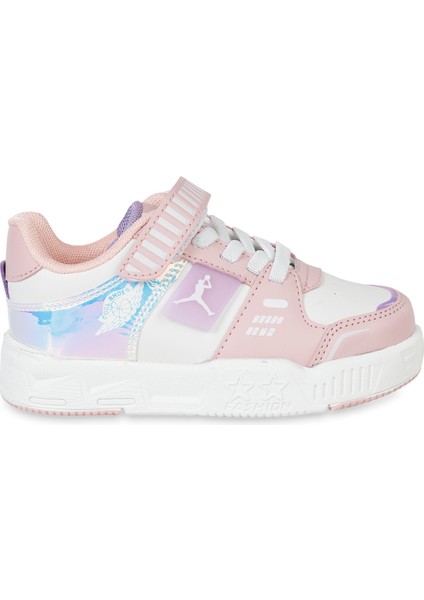 Kıng Kız Çocuk Spor Ayakkabı 26-30 Numara Pudra