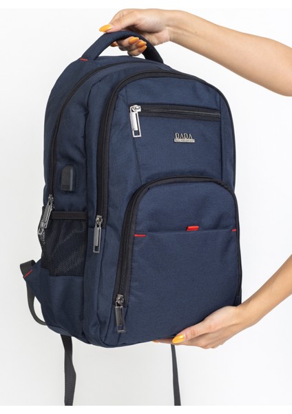 Dada-06 Laptop Usb'li Sırt Çantası Günlük Seyahat Tatil Spor Yürüyüş Seyahat Gezi Kamp Günlük modelleri