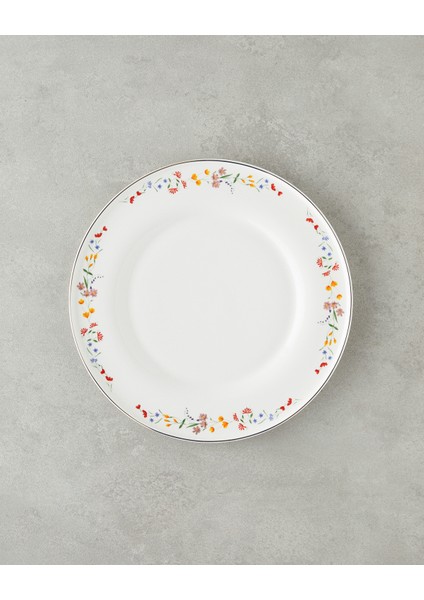 Floral Symphony Bone Porselen Yemek Takımı 24 Parça 6 Kişilik Renkli fırsatları