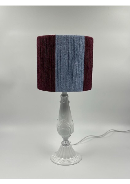 Taraftar, Fanatik Bordo Mavi, Metal Ayaklı, Modern Abajur