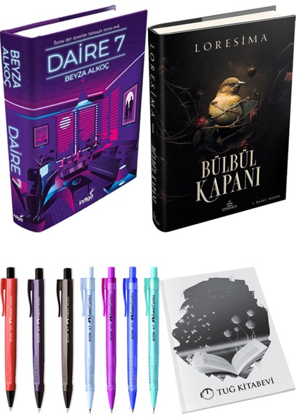 Bülbül Kapanı 1 Ciltli Loresima ve Daire 7 Ciltli Beyza Alkoç 2li Set