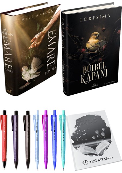 Bülbül Kapanı 1 Ciltli Loresima ve Emare Pusula Ciltli Aslı Arslan 2li Set
