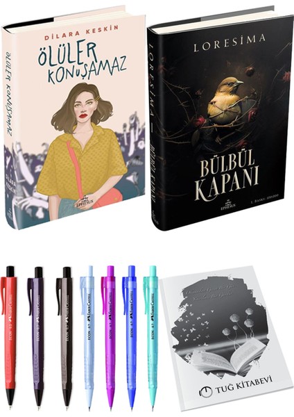 Bülbül Kapanı 1 Ciltli Loresima ve Ephesus Ölüler Konuşamaz Ciltli Dilara Keskin 2li Set