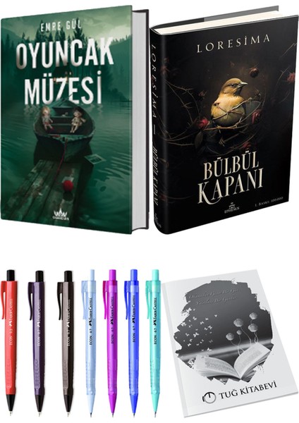 Bülbül Kapanı 1 Ciltli Loresima ve Guardian Oyuncak Müzesi 1 Ciltli Emre Gül 2li Set