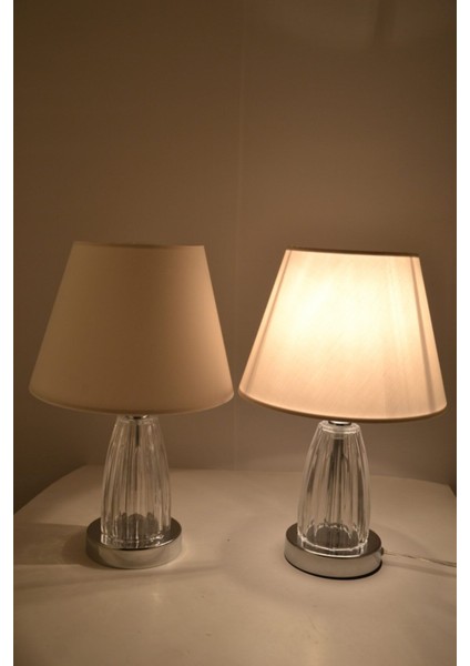 Kuba Gümüş - Krem Abajur 2 Adet fiyatları