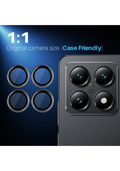 Xiaomi Mi 14T ile Uyumlu Temperli Cam Tekli Kamera Lens Koruyucu modelleri