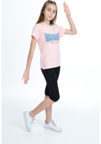 Kız Çocuk Baskılı Kaprili Takım fırsatları