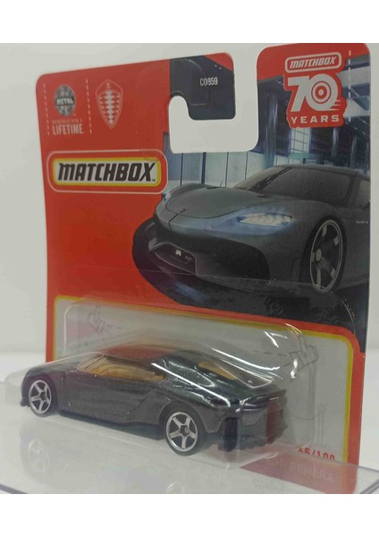 Matc.. 70 Years 2021 Koenigsegg Gemera ( Küçük Boy Metal Araba) modelleri