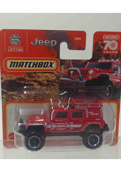 Match.. 70 Years 1:64 Jeep Wrangler Superlift( Küçük Boy Metal Araba) modelleri