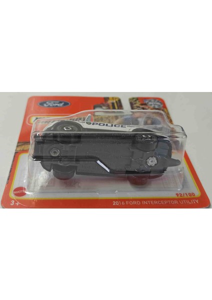 Match.. 1:64 2016 Ford Interceptor Utility Police( Küçük Boy Metal Araba) fırsatları