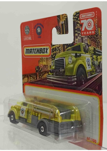 Match.. 70 Years 1:64 Mbx Fire Dasher ( Küçük Boy Kamyon) modelleri