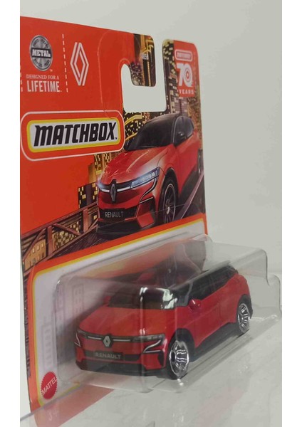 Match.. 70 Years 1:64 2022 Renault Megane (Küçük Boy Metal Araba)