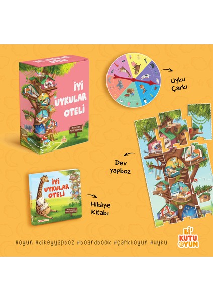 İyi Uykular Oteli - Kitap ve Oyun Seti