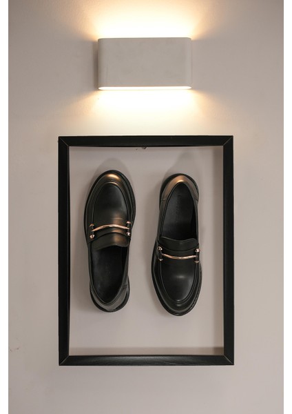 Kadın Loafer Makosen Casual Tokalı Günlük Ayakkabı Forye