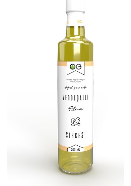 Zerdeçallı Elma Sirkesi 500 ml