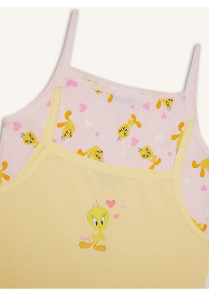 Kız Çocuk Looney Tunes 2'li Atlet C4807A824AU