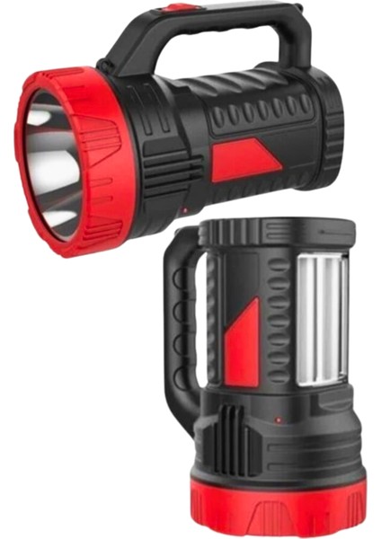 Şarj Eilebilir Led'li El Feneri 15W+26SMD LED
