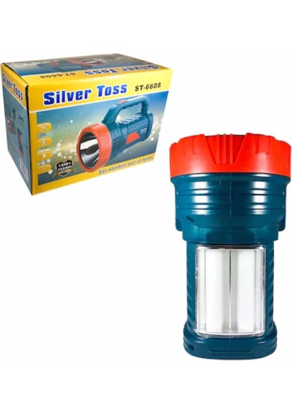 Şarj Eilebilir Led'li El Feneri 15W+26SMD LED