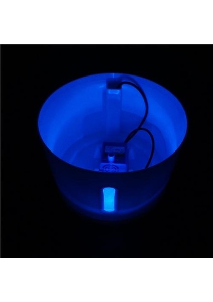 Otomatik Kedi Su Filtresi ile Çeşme 2.4l Pet Içme Su Dağıtıcı Elektrikli USB LED Köpek Kedi Içme Çeşmesi Kedi Besleyici | Kedi Besleme ve Amp;sulama Malzemeleri (Mavi) (Yurt Dışından) fiyatları