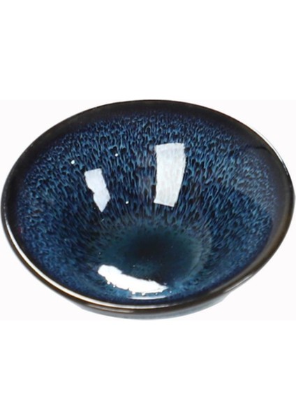 Kungfu Porselen Çay Kupası Çin Vintage Ev Çay Kupası Tianmu Sır Fırın Değiştirildi Kubek Do Herbaty Mutfak Malzemeleri 5050SX | Teacups (Yurt Dışından)