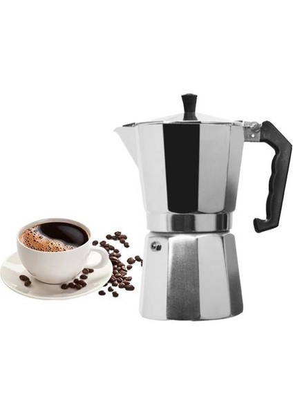 Kahve Makinesi Alüminyum Mocha Espresso Percolator Pot Kahve Makinesi Moka Pot Stovetop Kahve Makinesi | Kahve Tencereler (Yurt Dışından)