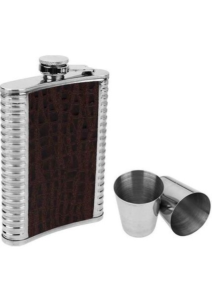 8 Oz Paslanmaz Çelik Cep Şişesi Cep Cep Şişesi Alkol Likör Depolama Yakıt Deposu Tarzı Taşınabilir Kullanışlı Açık Içecek Malzemeleri | Kalça Şişeleri (Yurt Dışından) fırsatları