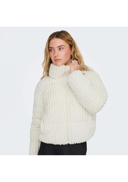 15322805 Onlpaulına Corduroy Puffer cc Otw Kadın Şişme Ceket modelleri