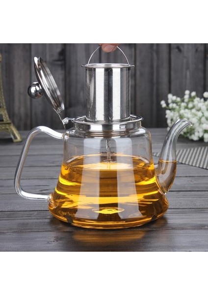 Indüksiyon Ocak Gaz Sobası Evrensel Isıya Dayanıklı Cam Çaydanlık Buğulaması Çay ve Kaynama Çaydanlık Çok Fonksiyonlu Çay Su Isıtıcısı Seti | Çaydanlıklar (Yurt Dışından)