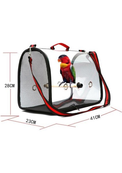 Taşınabilir Temizle Kuş Kafesi Hafif Pvc Nefes Kuş Papağan Kafes Kapak Airy Seyahat Çantası Kolay Temizlik Pet Aksesuarları | Kuş Kafesleri ve Amp;yuvalar (Yurt Dışından) fiyatları