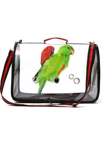 Taşınabilir Temizle Kuş Kafesi Hafif Pvc Nefes Kuş Papağan Kafes Kapak Airy Seyahat Çantası Kolay Temizlik Pet Aksesuarları | Kuş Kafesleri ve Amp;yuvalar (Yurt Dışından) modelleri