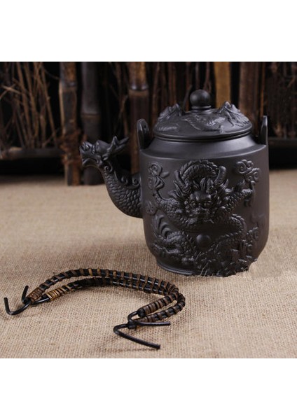 760ML Ejderha Çaydanlıklar Mor Kil Çay Potu Zisha Su Isıtıcısı Çin Kung Fu Drinkware Büyük Kapasiteli Çay Su Isıtıcısı Seramik Teaset | Çaydanlıklar (Yurt Dışından) fiyatları