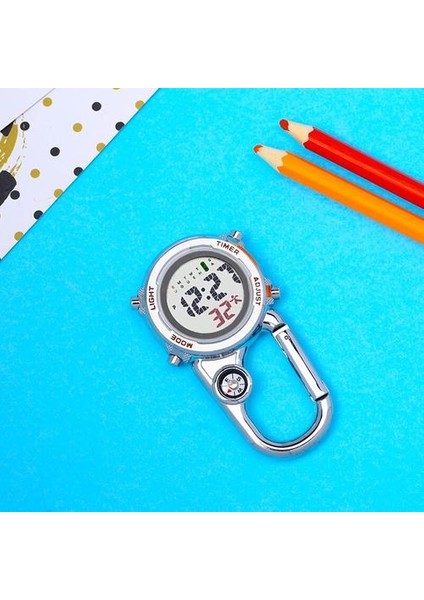 Carabiner Cebi Klips Hemşire Izle Çok Fonksiyonlu Pusula Tırmanma Saati Doktorlar Şefler Için Aydınlık Açık Spor Saati | Cep ve Amp;fob Saatler (Yurt Dışından) modelleri