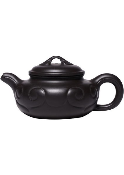 Otantik Yixing Çay Potu Mor Kil Çaydanlıklar Ham Ore Siyah Çamur El Yapımı Güzellik Su Isıtıcısı Çay Töreni Delik Filtresi 200ML | Çaydanlıklar (Yurt Dışından)